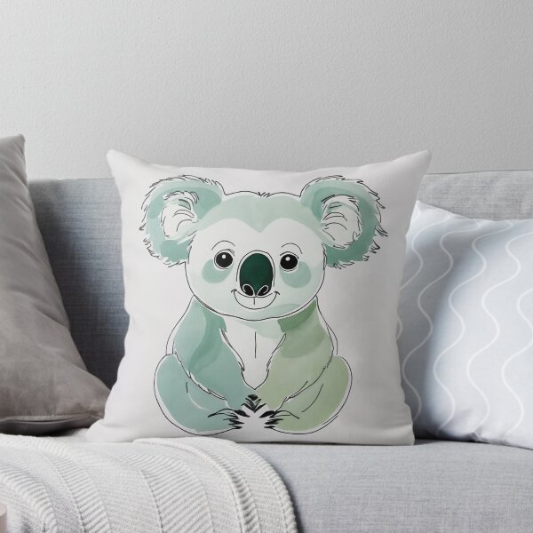 Item preview, Koala Drawing In Greens designed and sold by AussieConcepts.