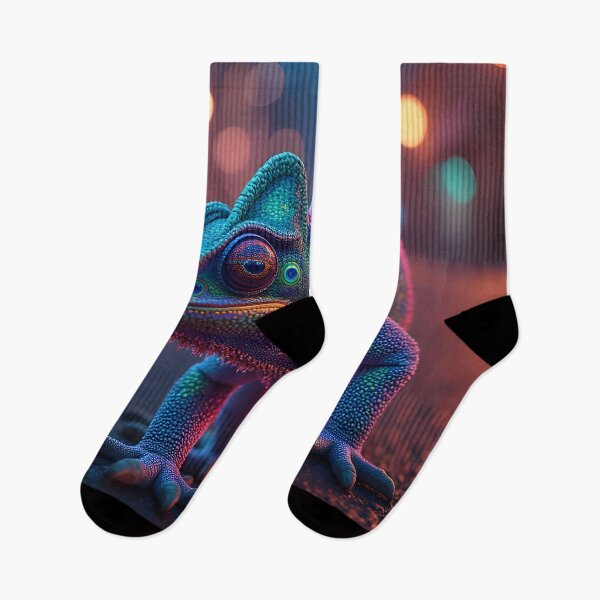 Item preview, Neon Chameleon Urban Glimmer designed and sold by ShadowAndSlate.