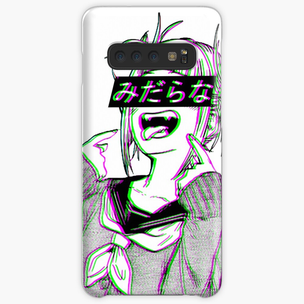 LEWD - Sad Japanese Anime Aesthetic Case & Skin for Samsung Galaxy