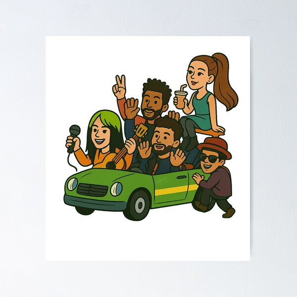 Item preview, Cartoon celebrities designed and sold by Bluntdivas.