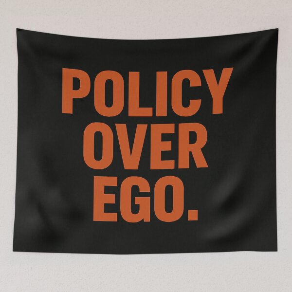 Item preview, Policy Over Ego designed and sold by Owcomm.