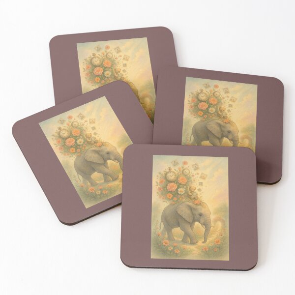 Item preview, Journey Through Memories: The Enchanted Elephant Garden designed and sold by HelloSol!.