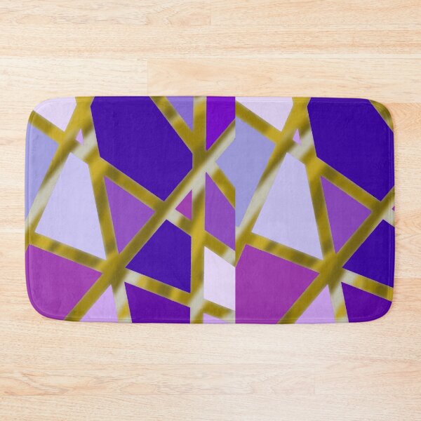 Item preview, Purple Polygons designed and sold by BerryCraft.