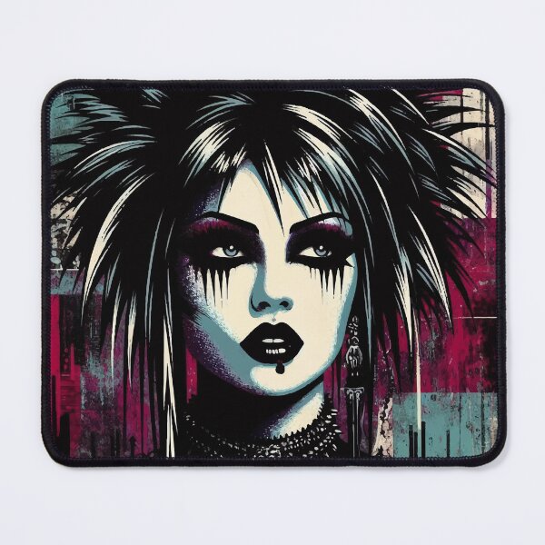 Item preview, Siouxsie Spirit – Gothic Punk Icon in Urban Pop Art designed and sold by Ojo de Lilith.
