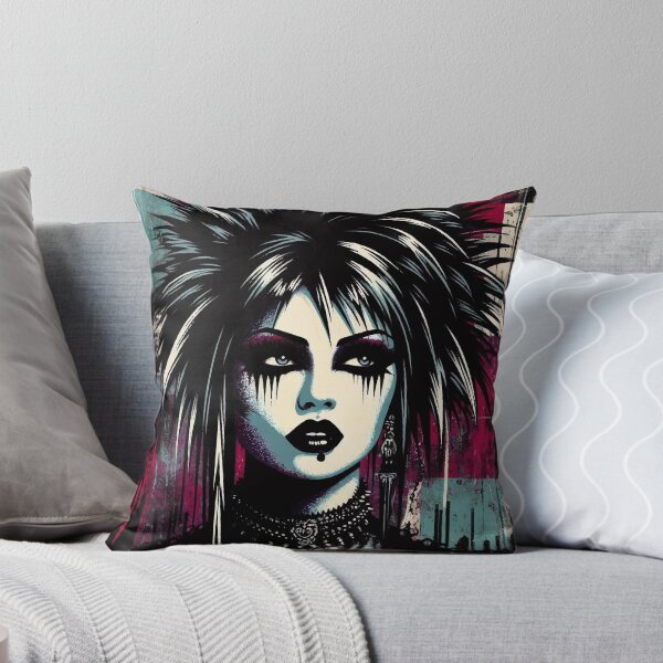 Item preview, Siouxsie Spirit – Gothic Punk Icon in Urban Pop Art designed and sold by  Ojo de Lilith.