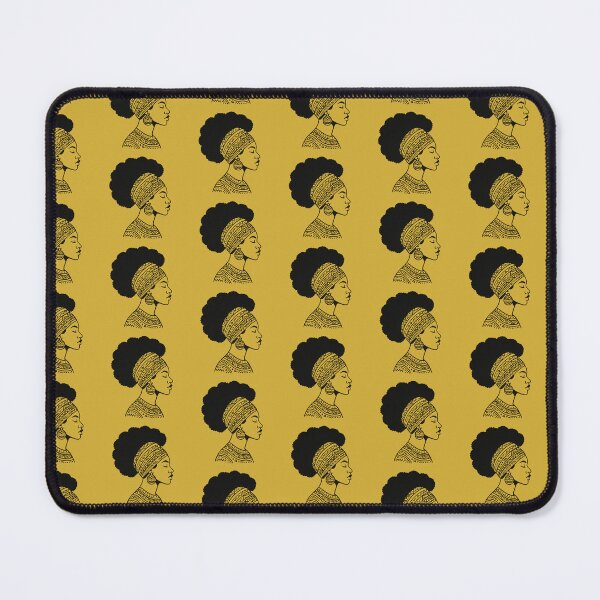 Item preview, Afrocentric Queen Silhouette – Tribal African Woman Art designed and sold by astersgraphics.