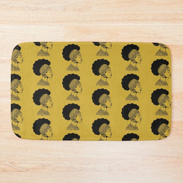 Item preview, Afrocentric Queen Silhouette – Tribal African Woman Art designed and sold by astersgraphics.