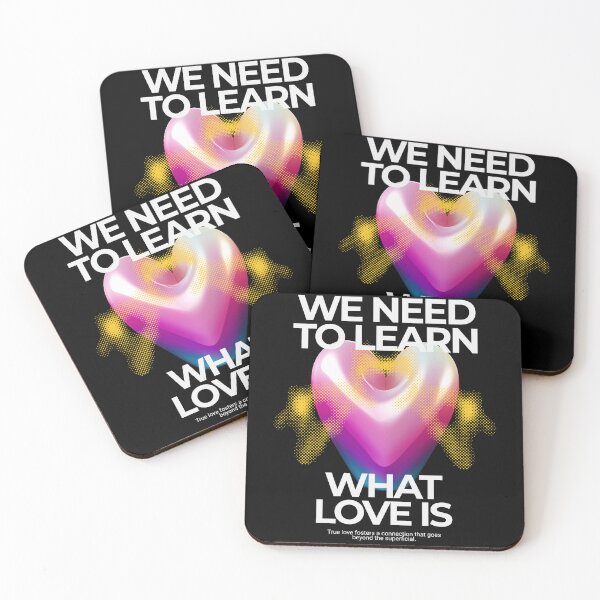 Item preview, We Need To Learn What Love Is - Heart designed and sold by flidesign .
