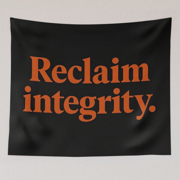 Item preview, Reclaim Integrity designed and sold by Owcomm.
