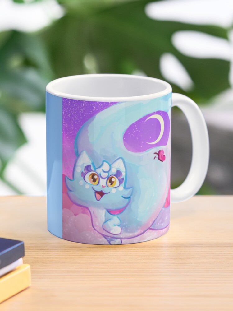 Thumbnail 1 of 6, Coffee Mug, Cookie The Ghost-Cat designed and sold by ButterMcNugget.