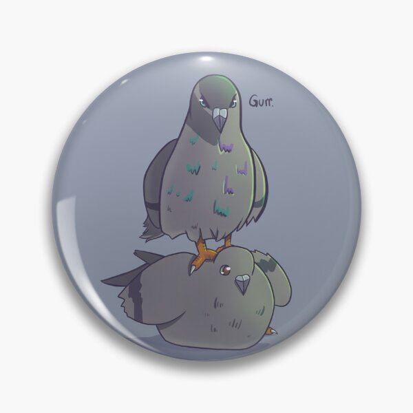 Item preview, Pigeon sitting on another pigeon - coo! designed and sold by Viis Corner.
