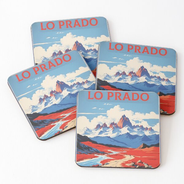 Item preview, Lo Prado Chile Retro Vintage Poster Tourism  designed and sold by TravelersGems.