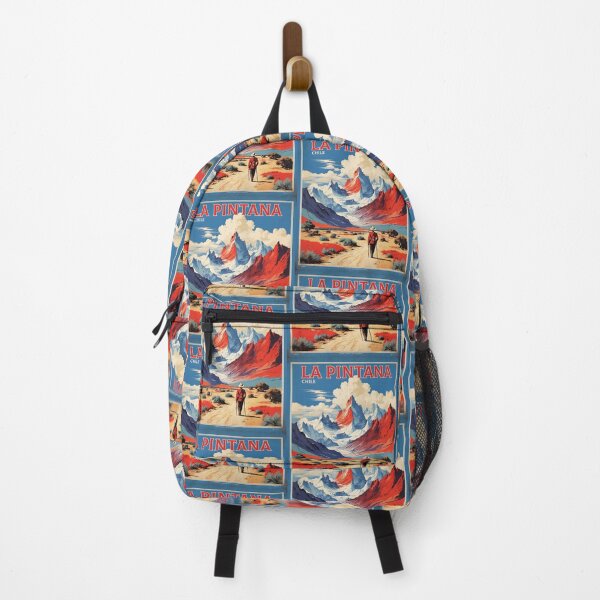 Item preview, La Pintana Chile Retro Vintage Poster Tourism designed and sold by TravelersGems.