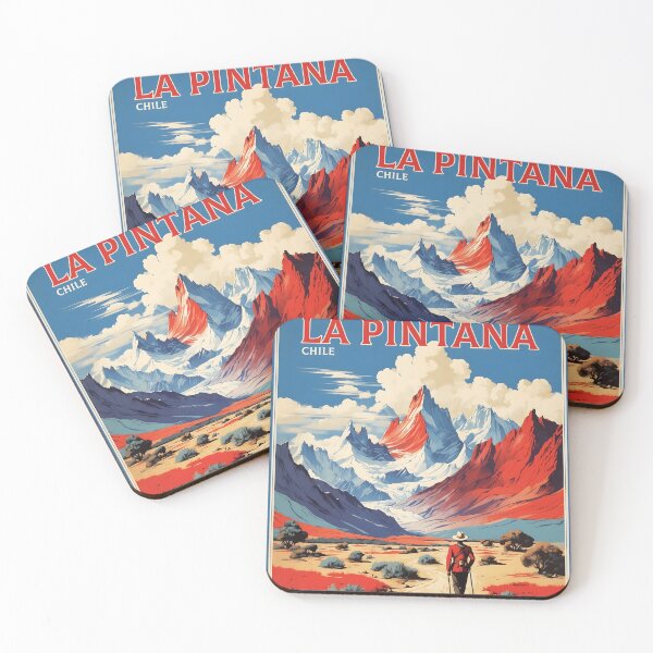 Item preview, La Pintana Chile Retro Vintage Poster Tourism  designed and sold by TravelersGems.