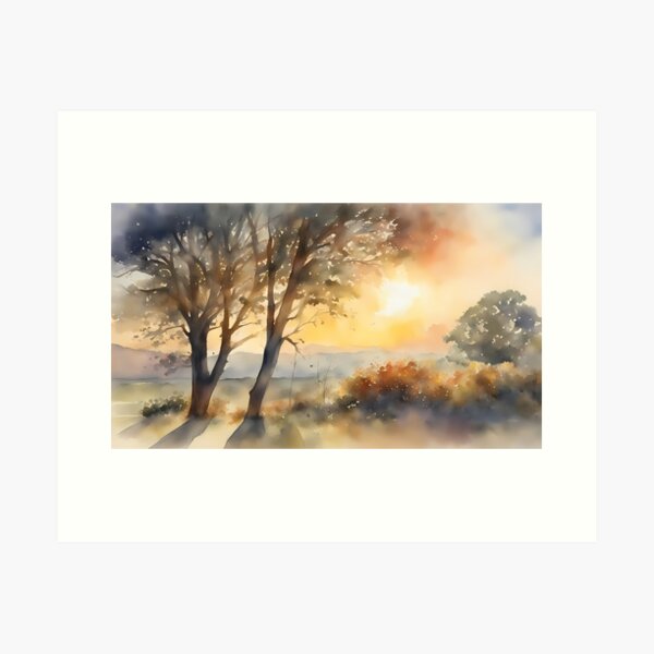 Item preview, Beautiful Sunrise on the Countryside designed and sold by BookCovered.