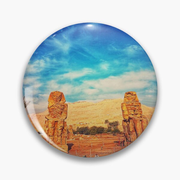 Item preview, Guardians of the Nile: Colossi of Memnon Under a Painted Sky designed and sold by Faruk Kalkan Travel Gallery.