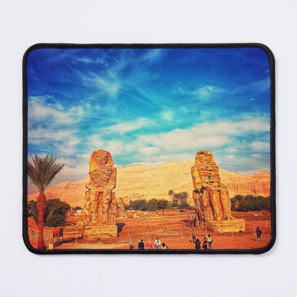 Item preview, Guardians of the Nile: Colossi of Memnon Under a Painted Sky designed and sold by Faruk Kalkan Travel Gallery.