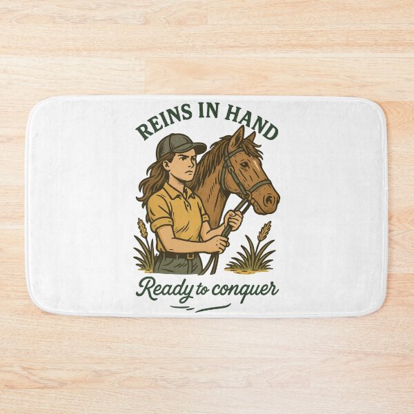 Item preview, Horses Girls Reins In Hand Conquer designed and sold by LuminOrb.