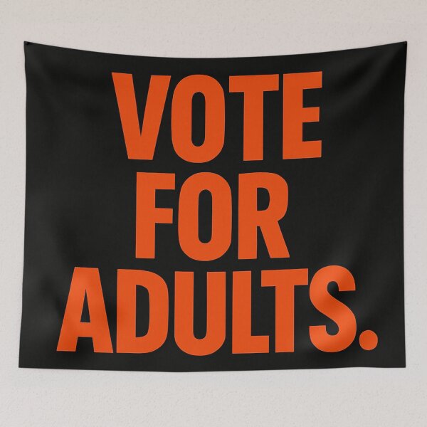 Item preview, Vote For Adults designed and sold by Owcomm.