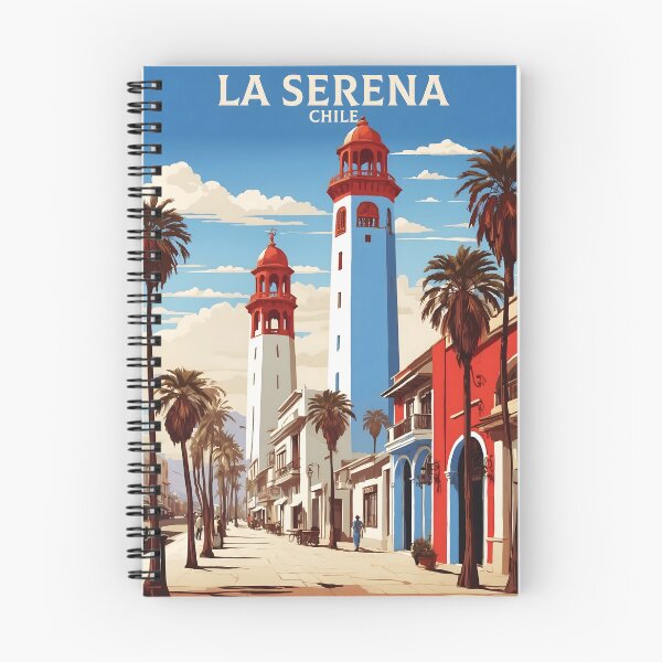 Item preview, La Serena Chile Retro Vintage Poster Tourism 2 designed and sold by TravelersGems.