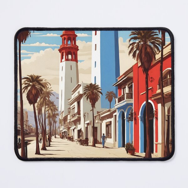 Item preview, La Serena Chile Retro Vintage Poster Tourism 2 designed and sold by TravelersGems.