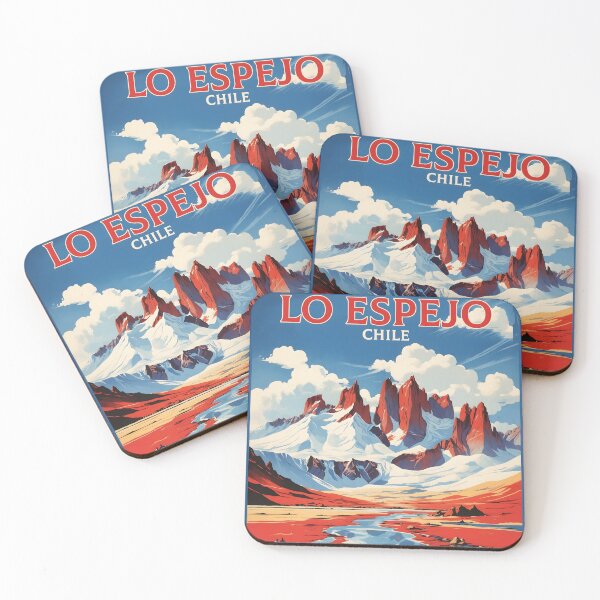 Item preview, Lo Espejo Chile Retro Vintage Cartel Turismo designed and sold by TravelersGems.