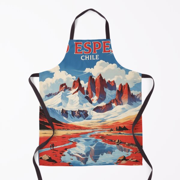 Item preview, Lo Espejo Chile Retro Vintage Cartel Turismo  designed and sold by TravelersGems.