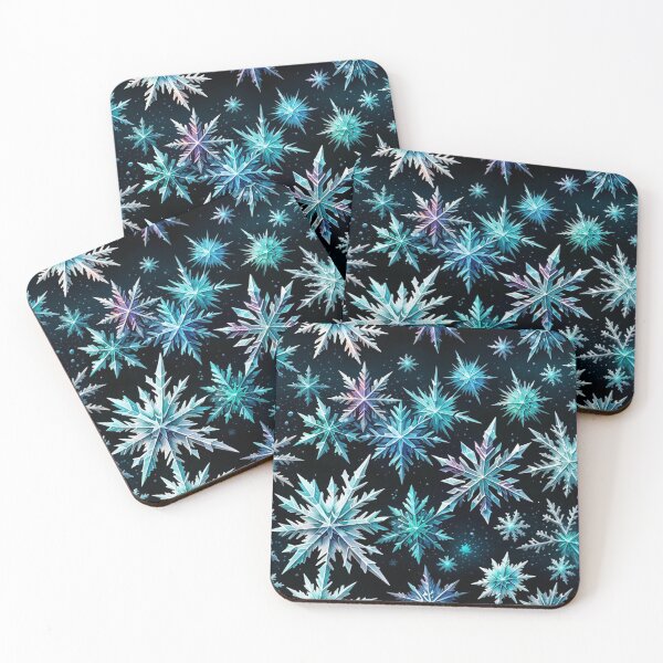 Item preview, Ice Crystals Seamless Pattern designed and sold by Korral.
