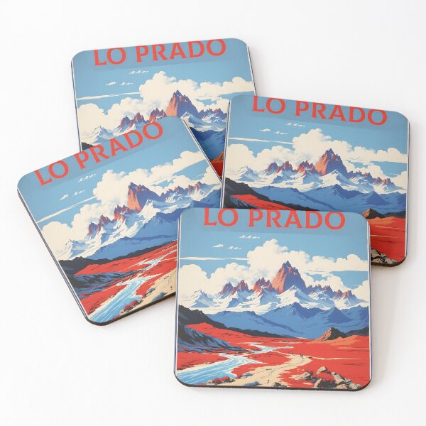 Item preview, Lo Prado Chile Retro Vintage Poster Tourism 2 designed and sold by TravelersGems.