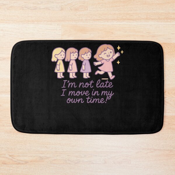 Item preview, I'm Not Too Late Girl Ballet designed and sold by LuminOrb.