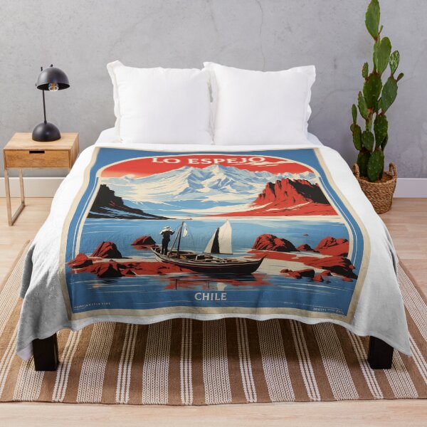 Item preview, Lo Espejo Chile Retro Vintage Cartel Turismo designed and sold by TravelersGems.