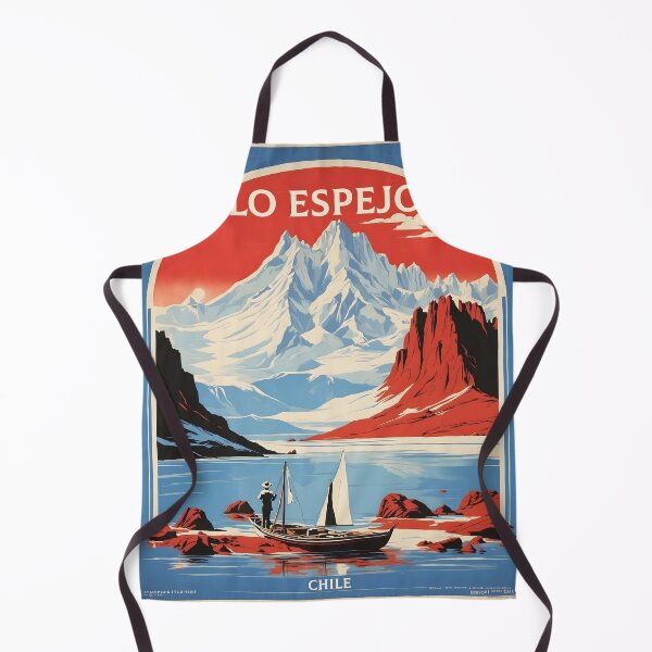 Item preview, Lo Espejo Chile Retro Vintage Cartel Turismo  designed and sold by TravelersGems.