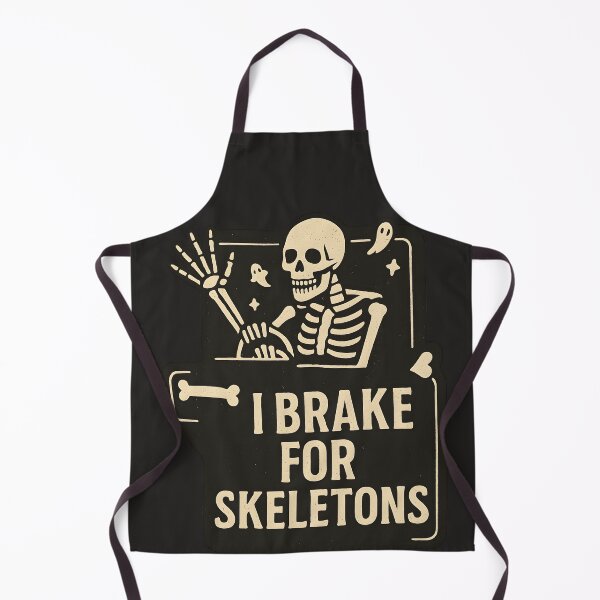Item preview, I Brake for Skeletons designed and sold by Ironicdoll.