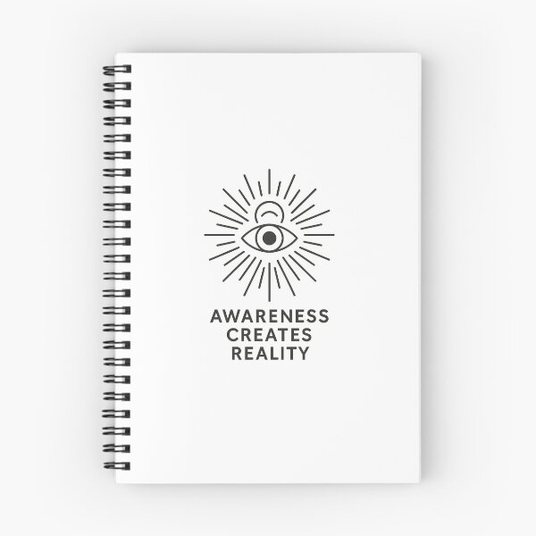 Item preview, Awareness Creates Reality – Consciousness Manifesto designed and sold by agatacodes.