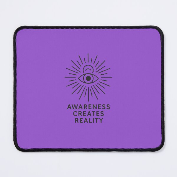Item preview, Awareness Creates Reality – Consciousness Manifesto designed and sold by agatacodes.