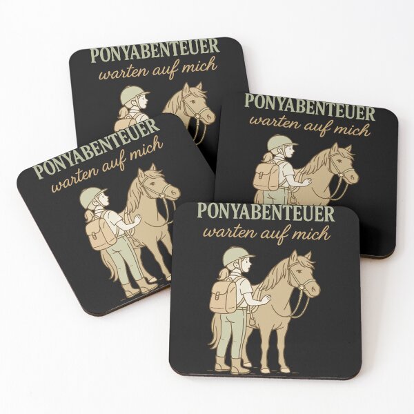 Item preview, Pony Adventures Waiting For Me Horse Riding designed and sold by LuminOrb.