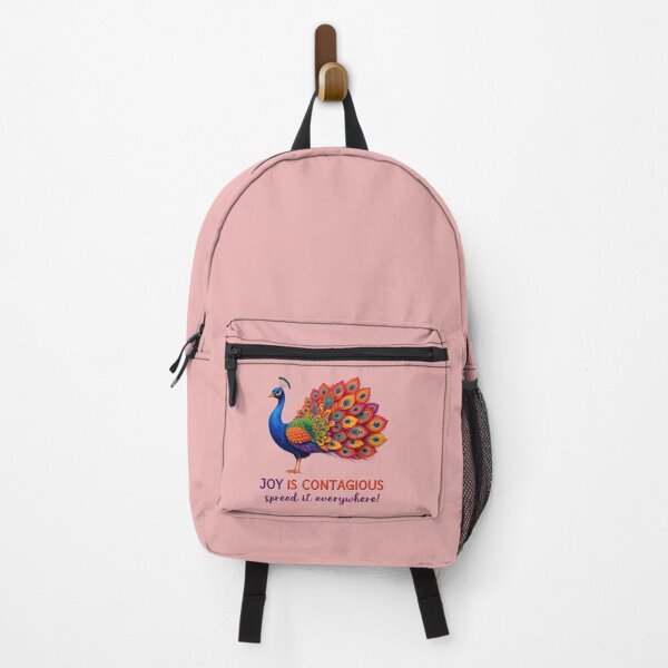 Item preview, Vibrant Peacock with Inspirational Message designed and sold by Danivique.
