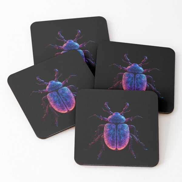 Item preview, Iridescent Cyber Beetle designed and sold by ShadowAndSlate.