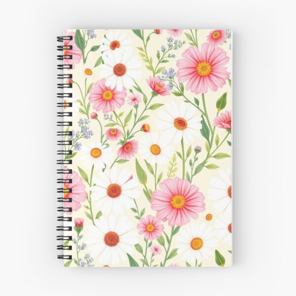 Item preview, Daisy & Pink Floral Pattern designed and sold by Hoeshie.