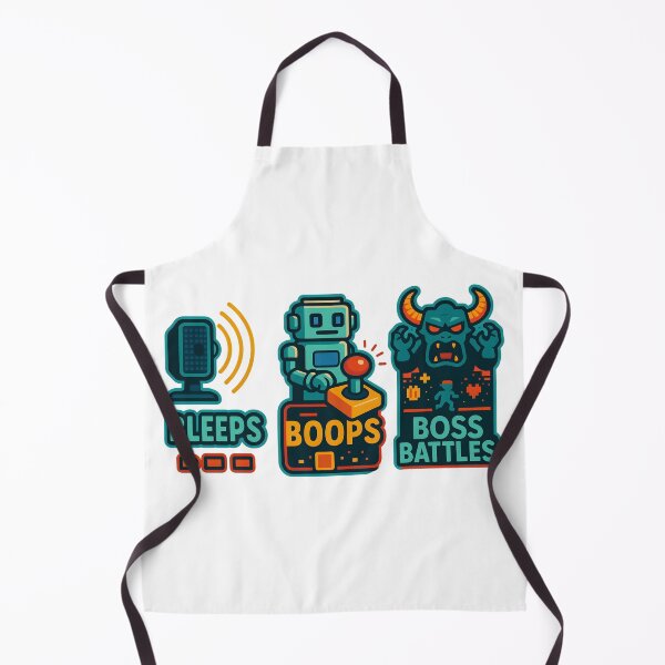 Item preview, Bleeps, Boops, and Boss Battles Retro Gaming. designed and sold by The-T-In-Retro.