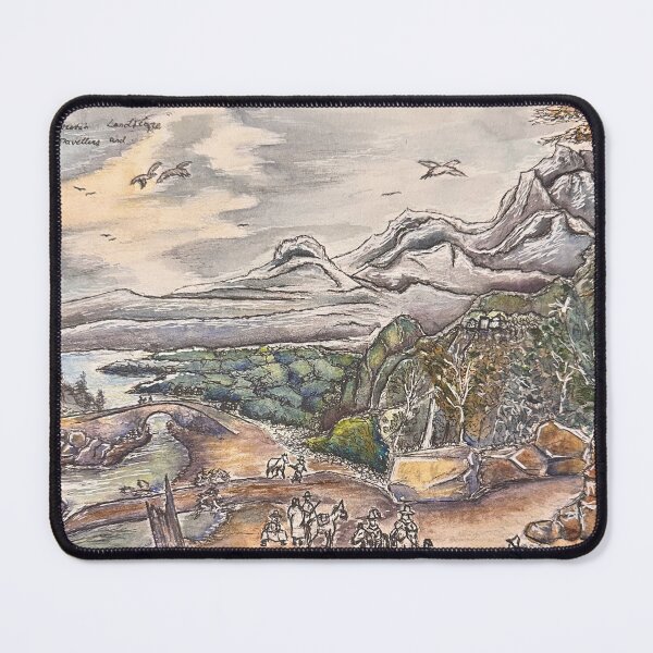 Item preview, Wanderers - A watercolor sketch of a classical 1600s oil painting designed and sold by jazzyjazzyjaz.