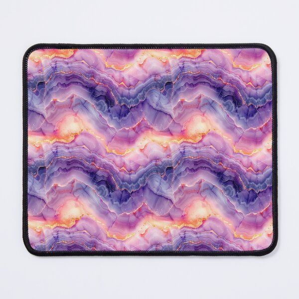 Item preview, Vibrant Agate Slice with Gold Veins designed and sold by NTGUILTY.