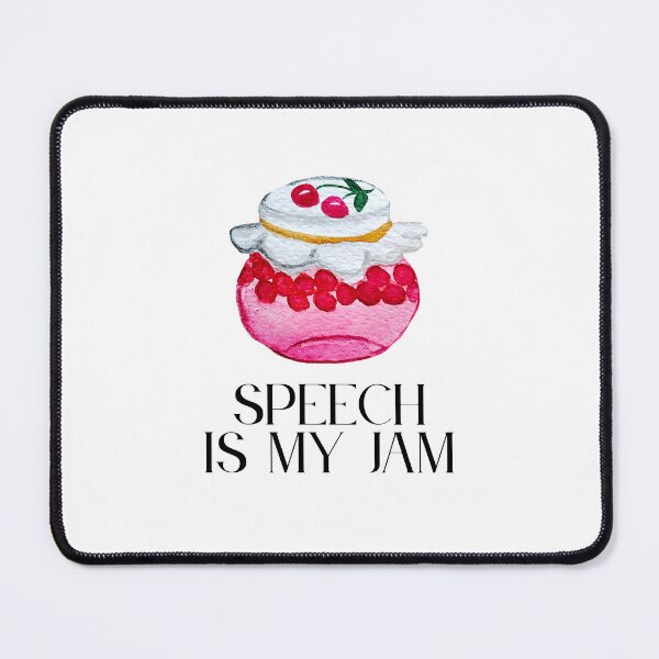 Item preview, Speech Is My Jam designed and sold by ridnaledesigner.
