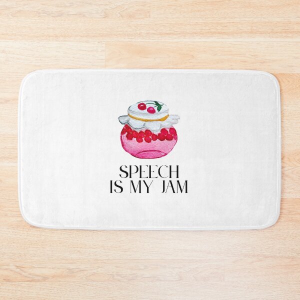 Item preview, Speech Is My Jam designed and sold by ridnaledesigner.