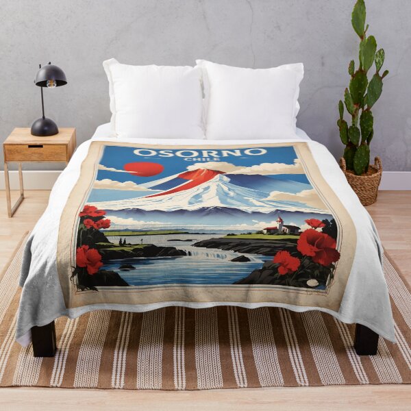 Item preview, Osorno Chile Retro Vintage Poster Tourism designed and sold by TravelersGems.