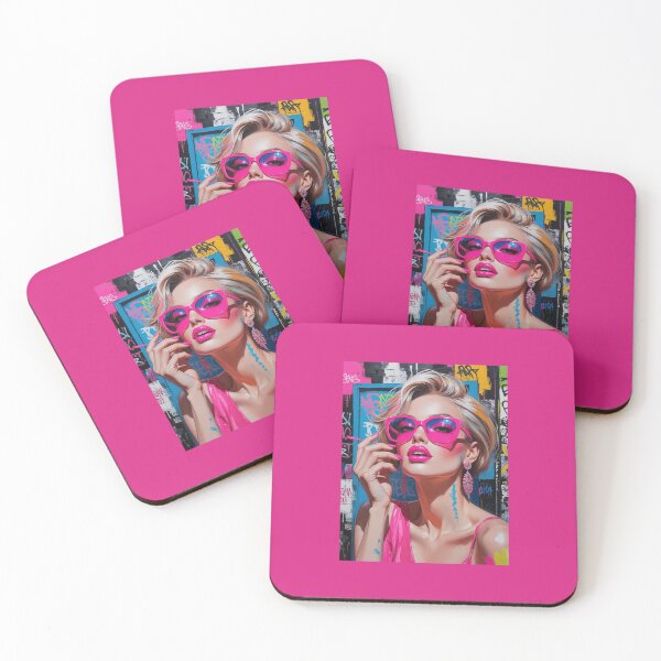 Item preview, AI created Glamorous Woman in Pop Art and Graffiti designed and sold by ConnieVZ.