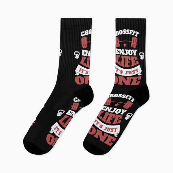 Item preview, CrossFit Life: Enjoy Life, It's Just One designed and sold by flidesign .