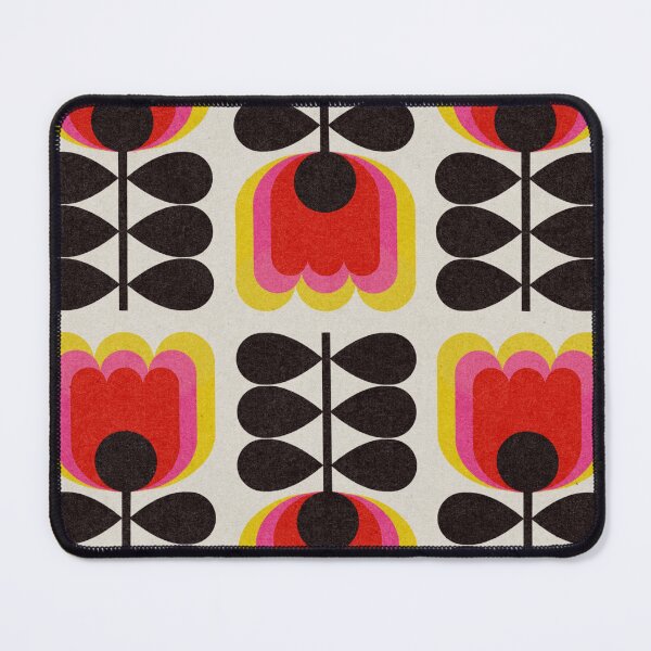 Item preview, Retro Tulips (red) designed and sold by Gaëlle Konak Art.