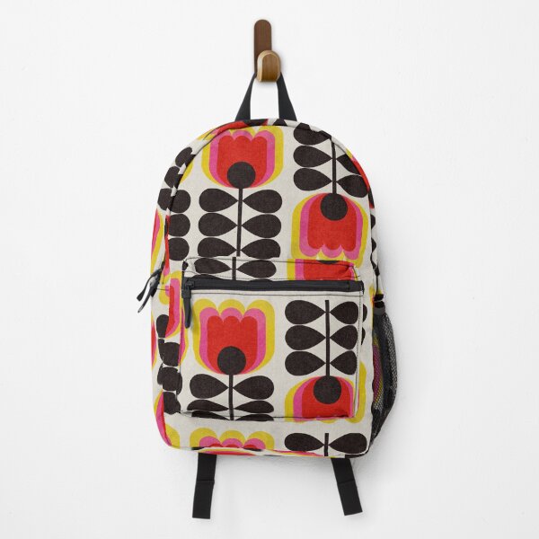 Item preview, Retro Tulips (red) designed and sold by Gaëlle Konak Art.