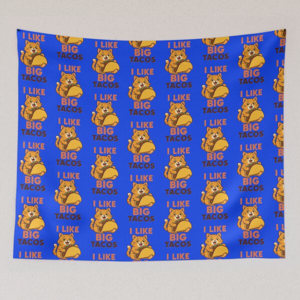 Item preview, Big Taco Energy – Funny Hungry Cat Loves Tacos designed and sold by Soft Strength Studio.